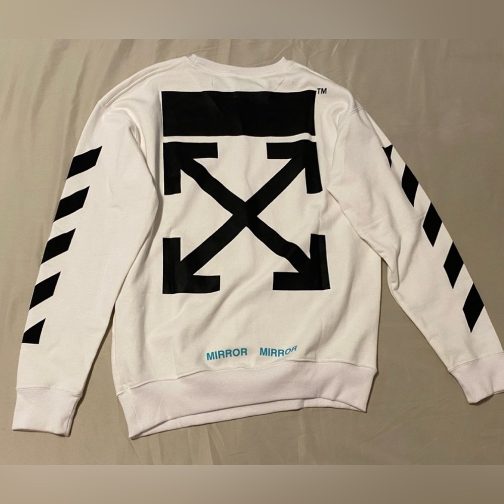 Off White Diagonal Caravaggio crewneck - Picture 2 of 5